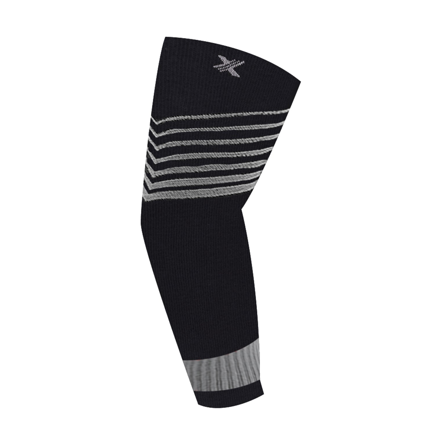 ULTRA V-STRIPED COMPRESSION ELBOW SLEEVES (1-PAIR)