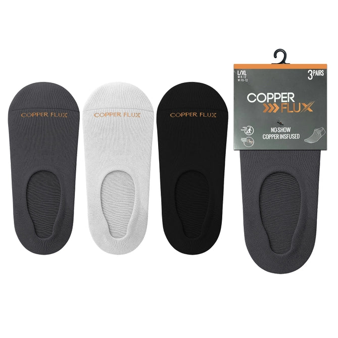 Unisex Cushioned No Show Everyday Socks