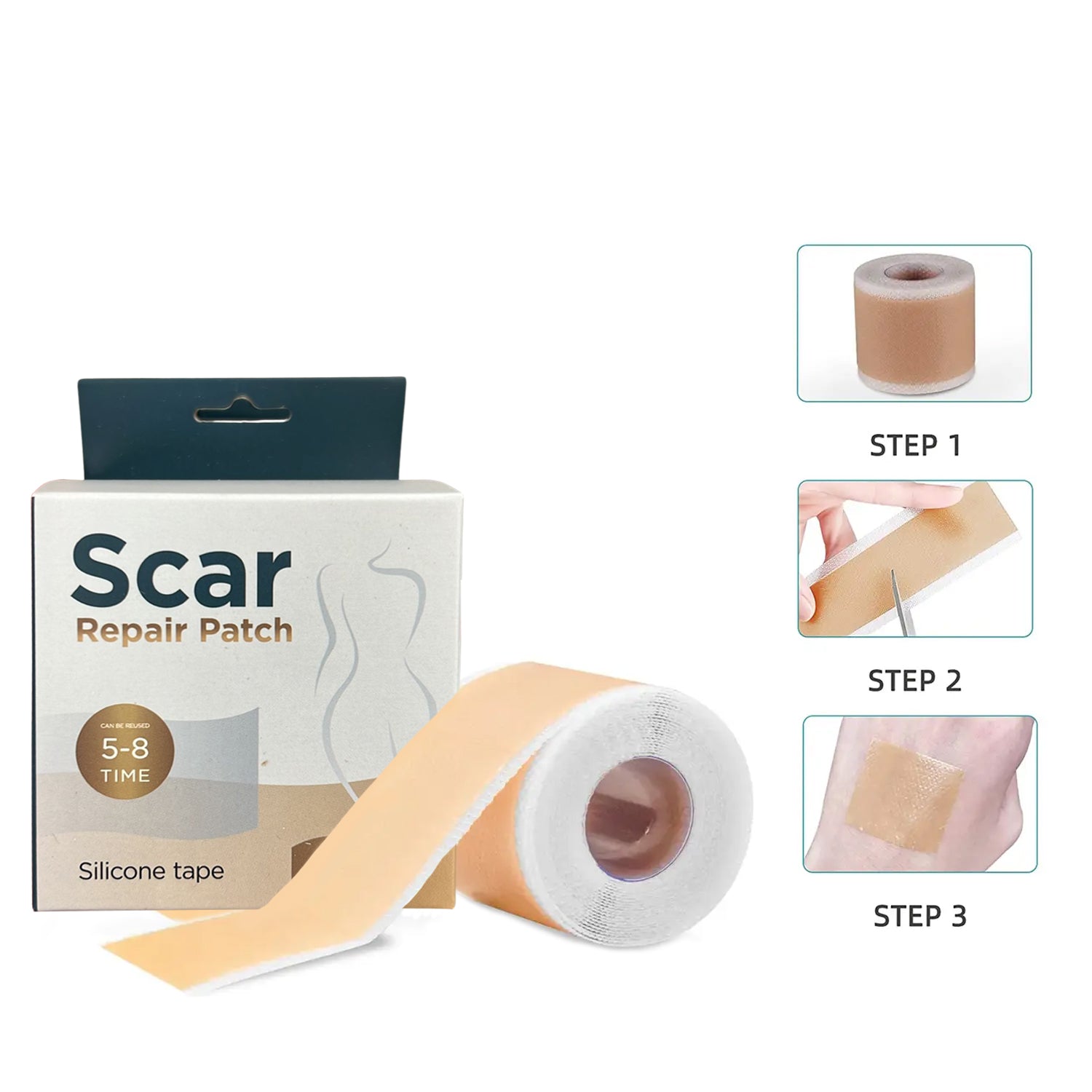 Multi-Purpose Silicone Scar Sheets