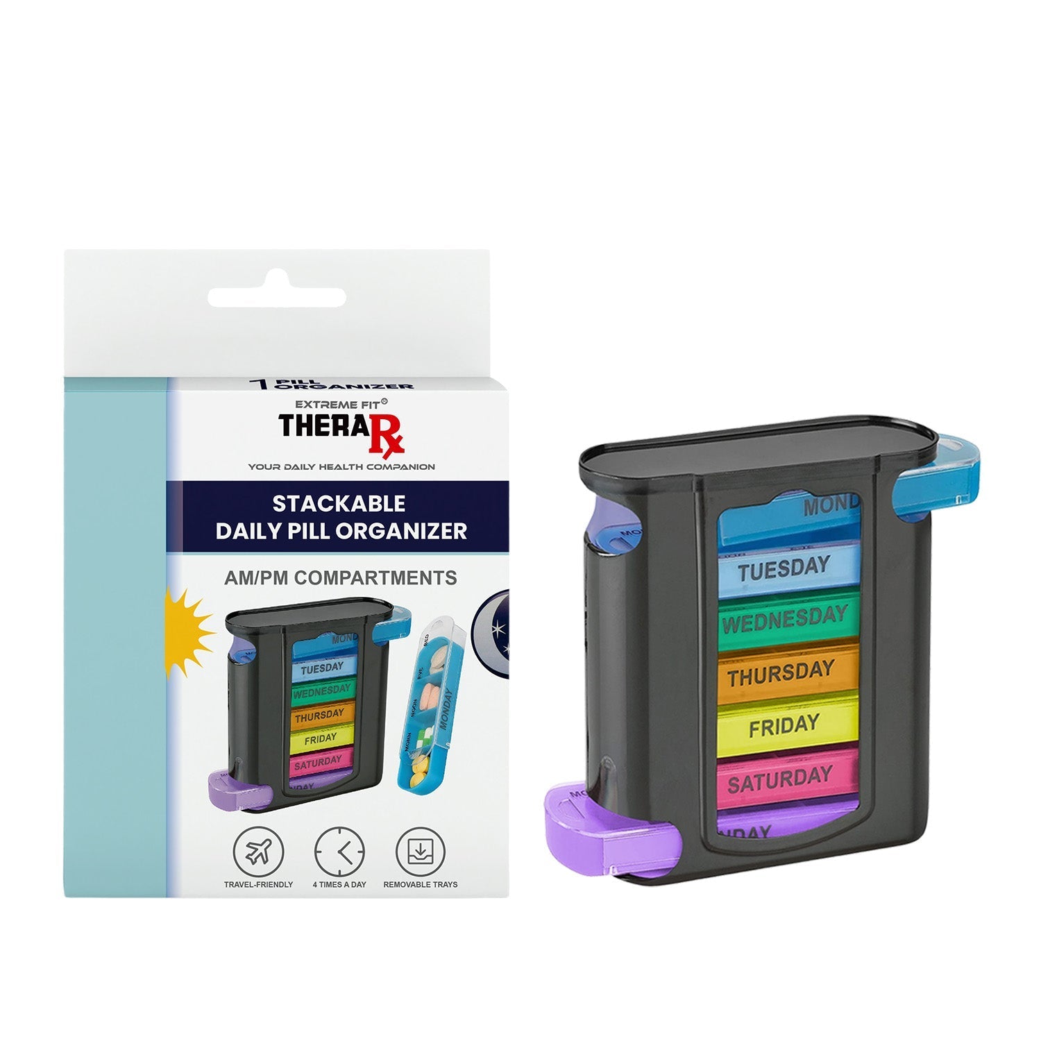 Stackable Pill Organizer
