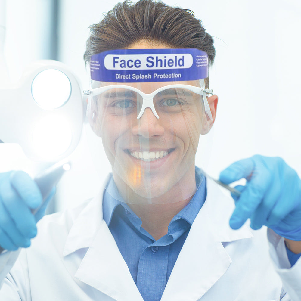 Design Waterproof Shield Reusable Waterproof Transparent Face Shield – The American Gift Company
