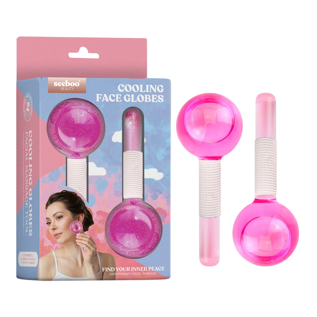 Cooling Globes Facial Massage Tool