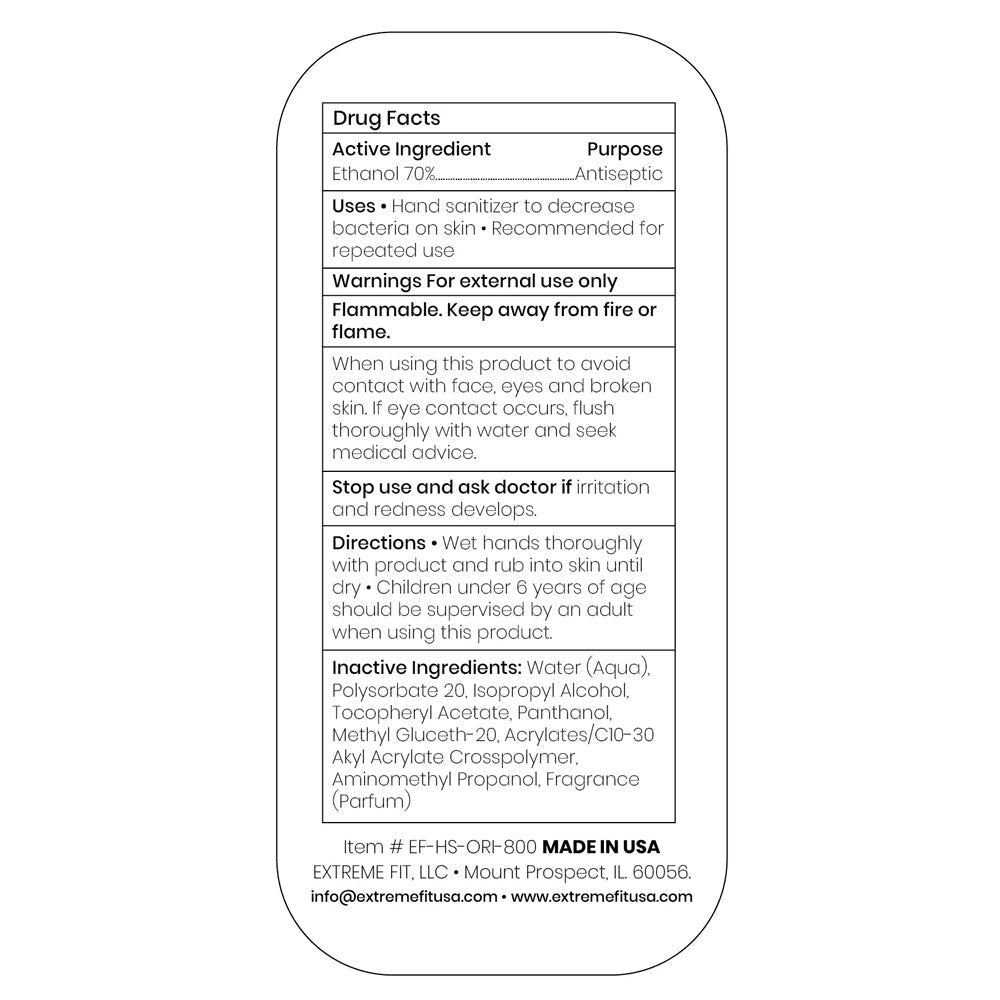 Hand Sanitizer - 3.8 fl oz (112 ml)