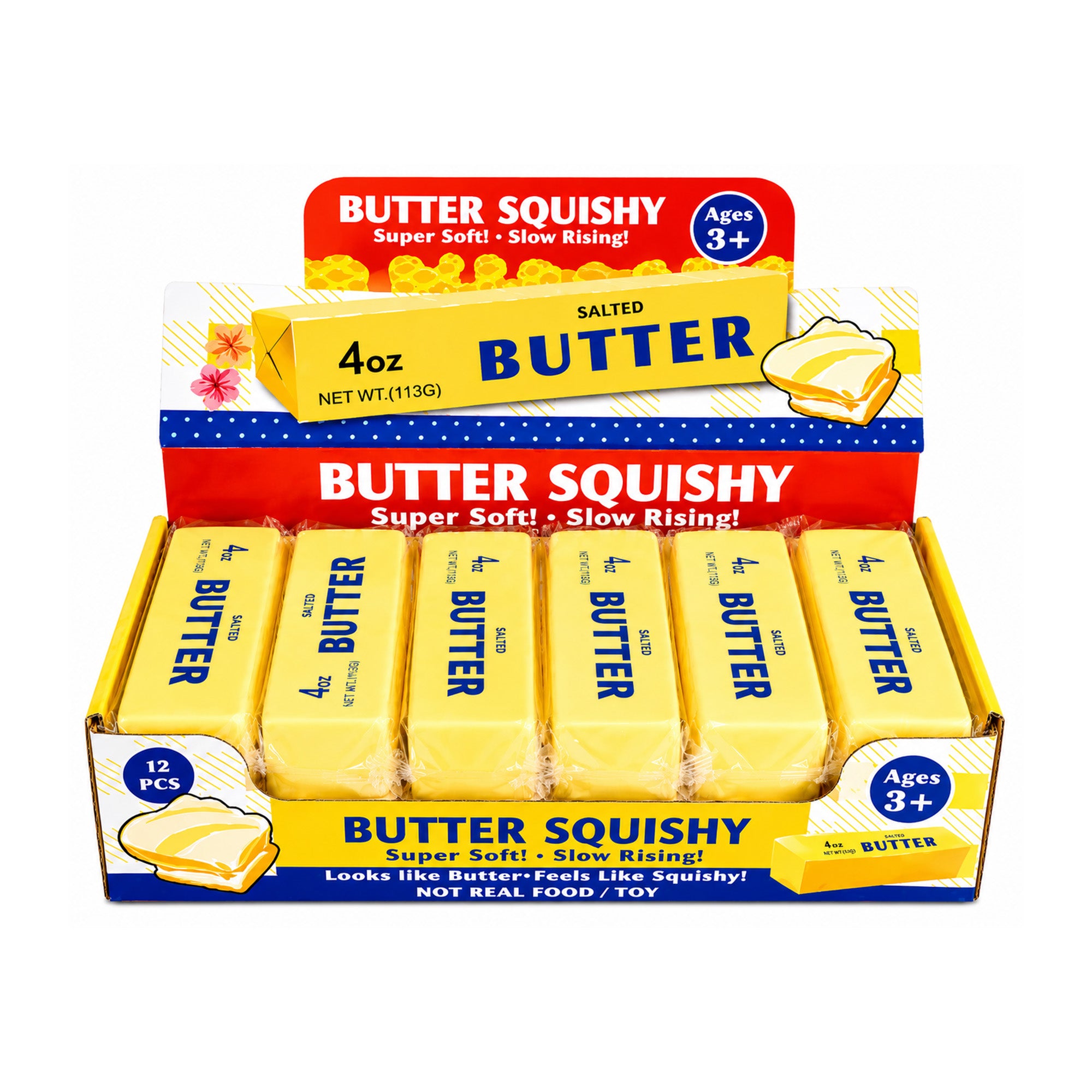 Big Butter Squishy – Jumbo Slow-Rise Squeeze Toy