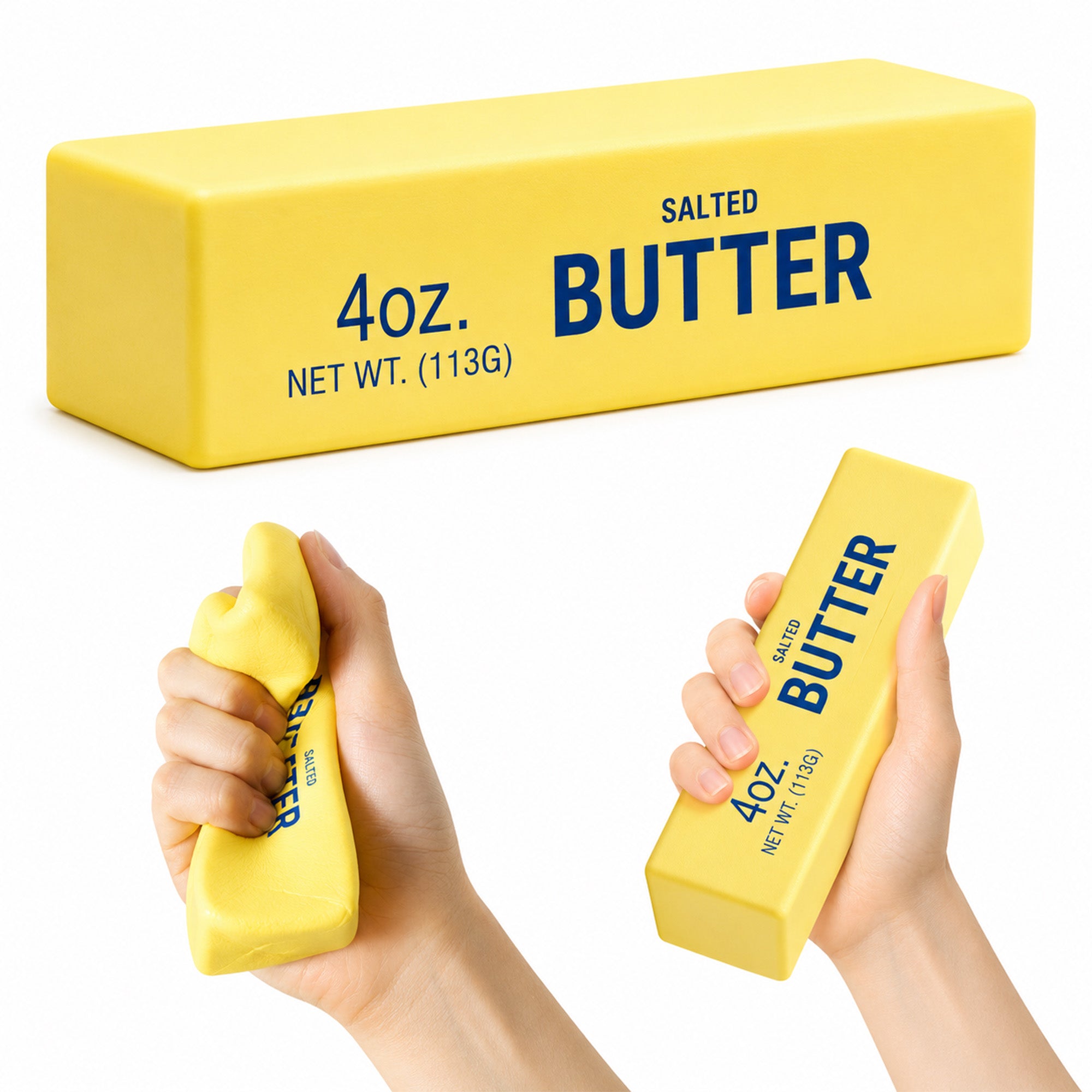 Big Butter Squishy – Jumbo Slow-Rise Squeeze Toy
