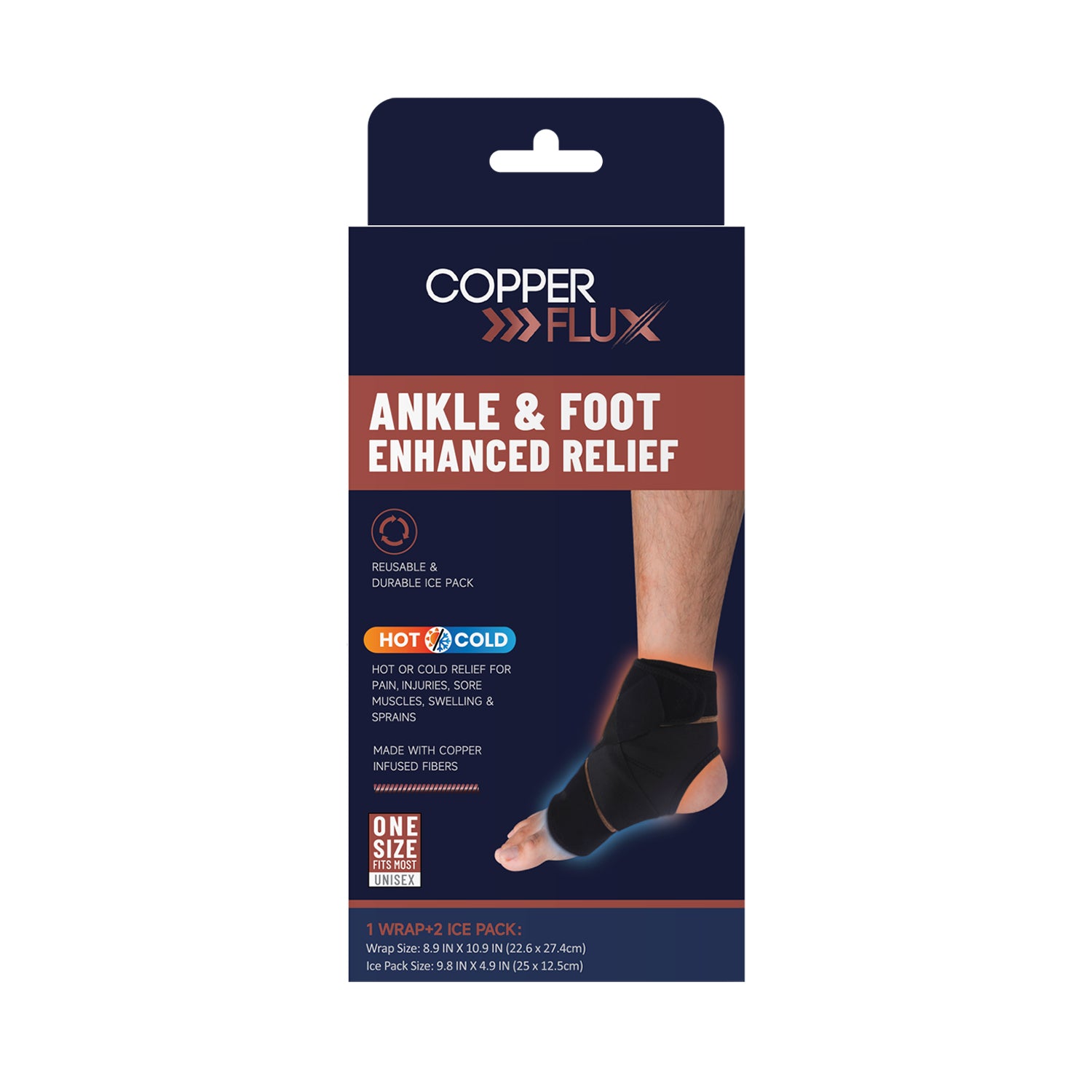 Ankle & Foot Enhanced Relief & Recovery Brace