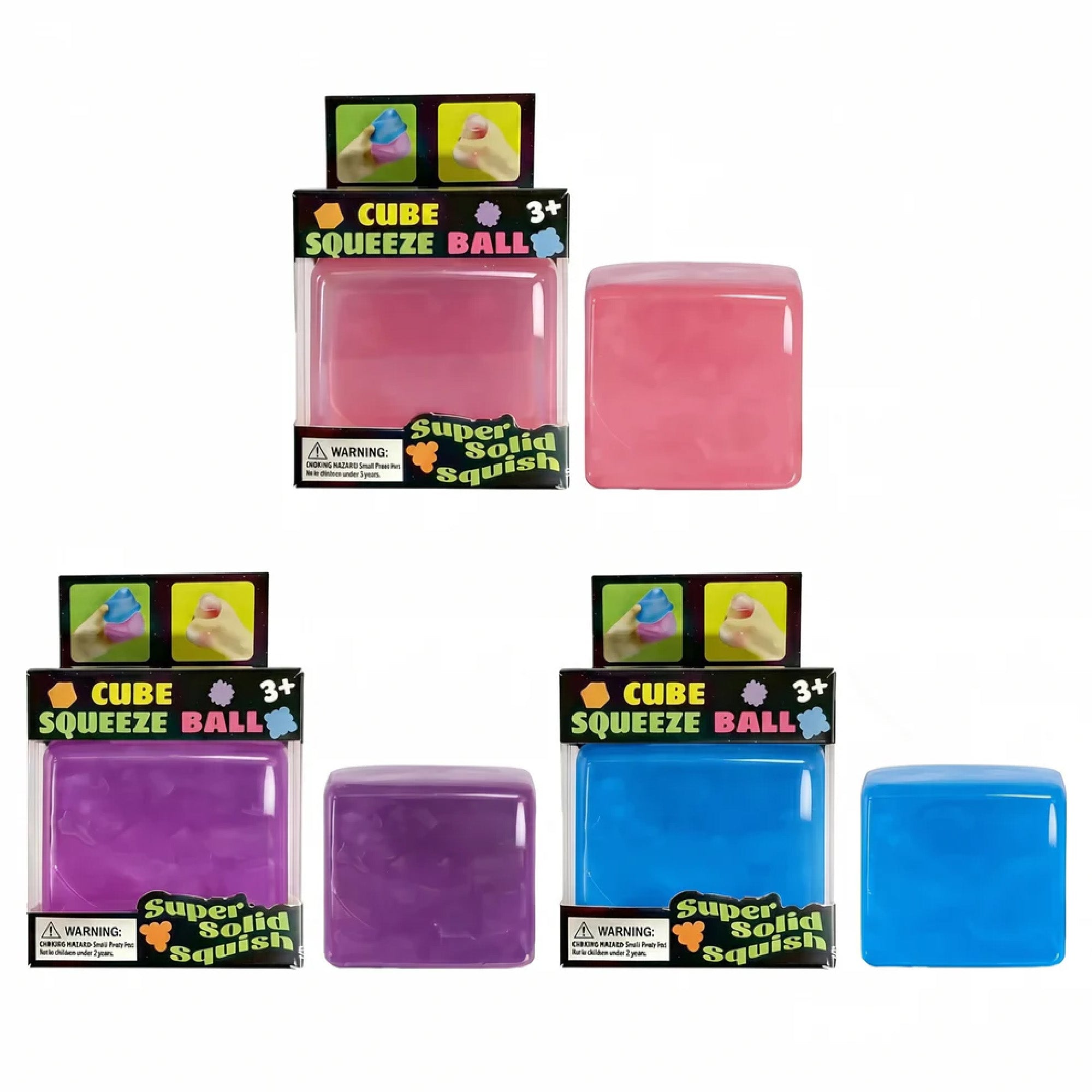 Cube Sensory Squishy - 24 pieces