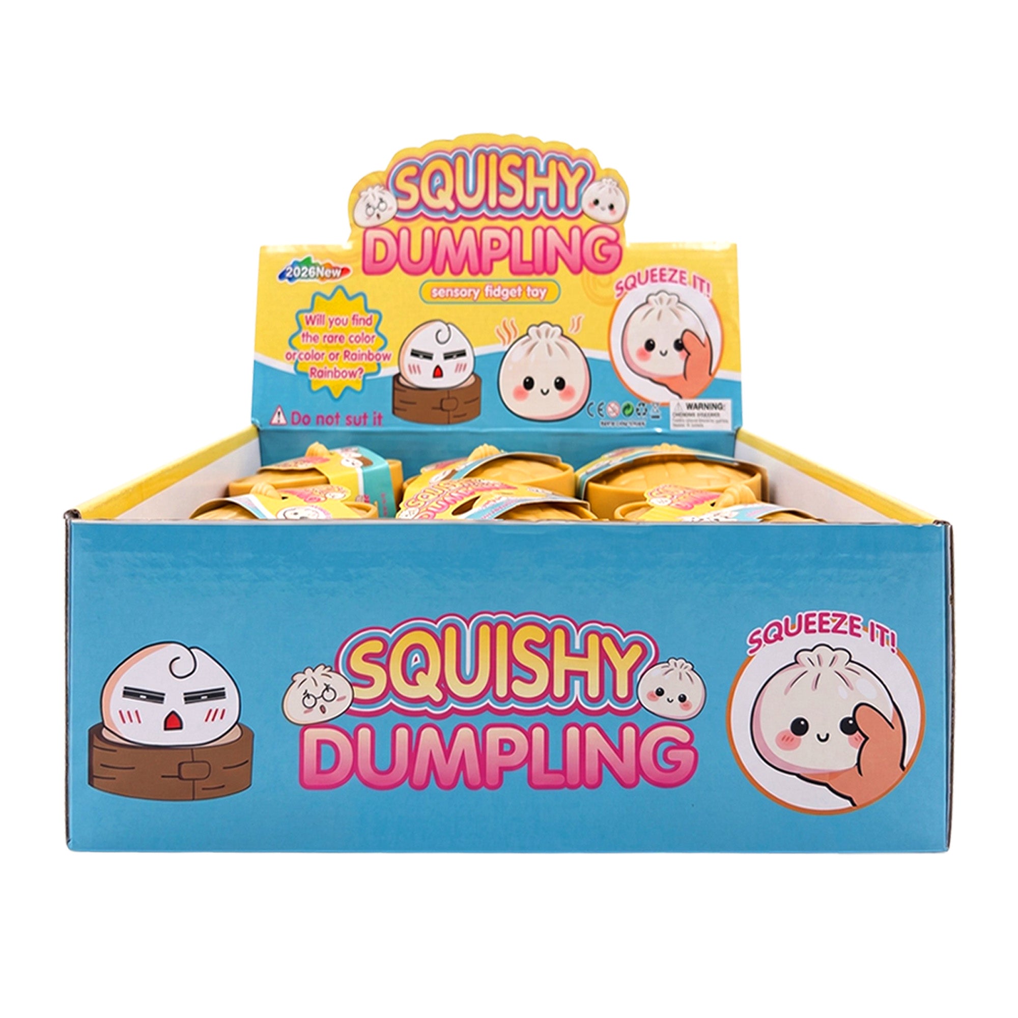 Large Tie Dye Dumplings - 12 pcs/display 6 Display/ Case