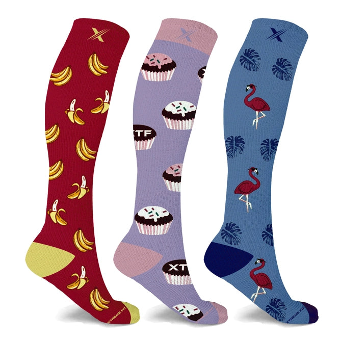 48-PAIRS COMPRESSION SOCKS WITH FREE DISPLAY