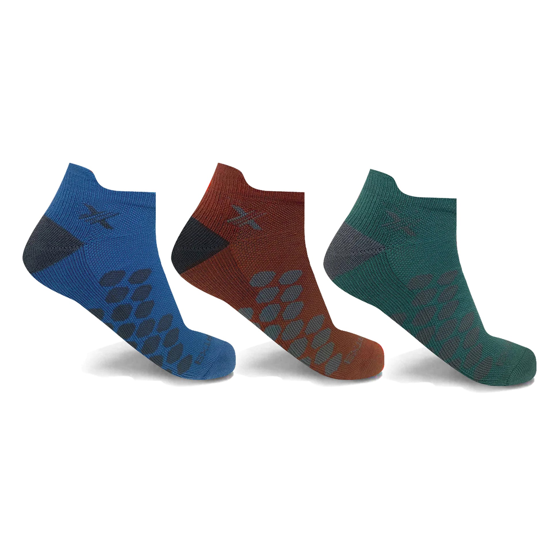 Targeted Compression Ankle Socks - 3 Pairs Packed Together