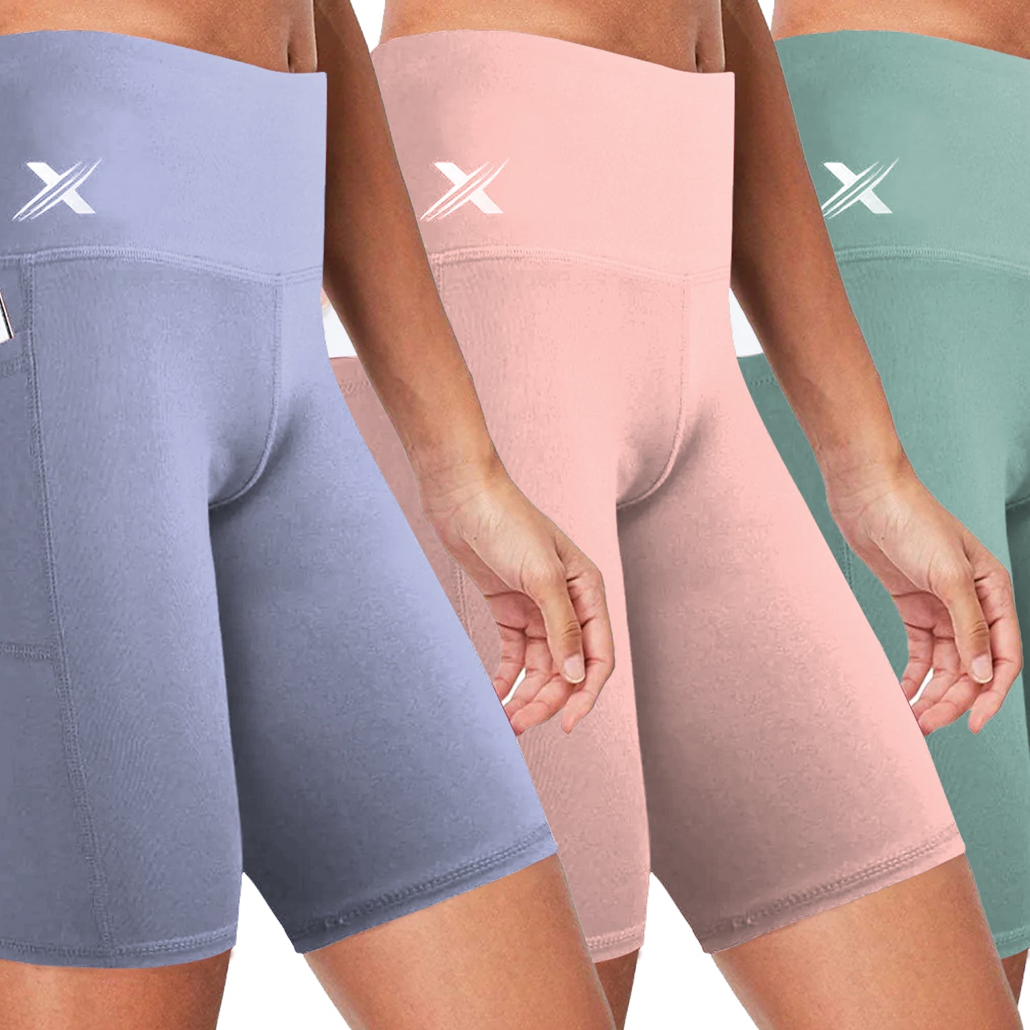 Women's High Waist Performance Yoga Shorts