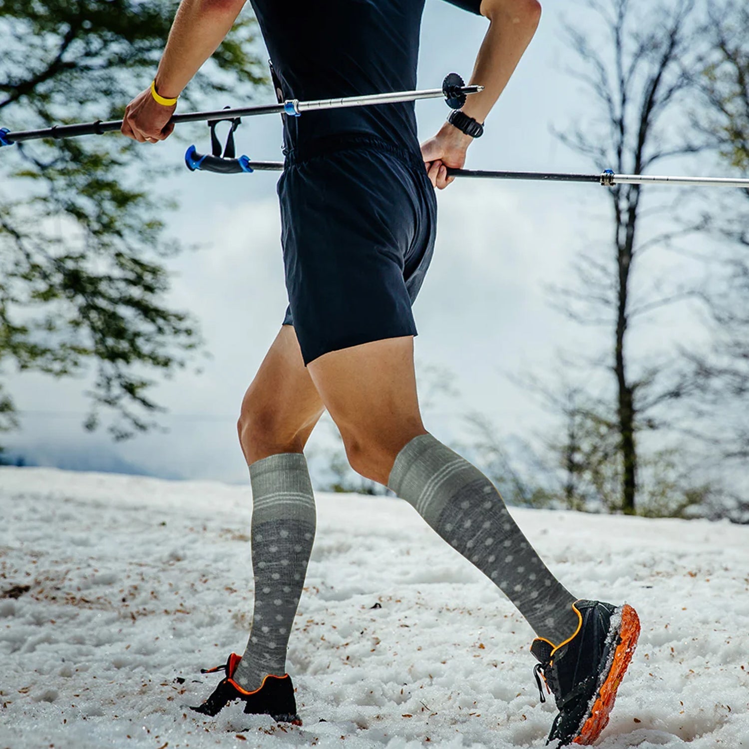 MERINO WOOL COMPRESSION BOOT SOCKS