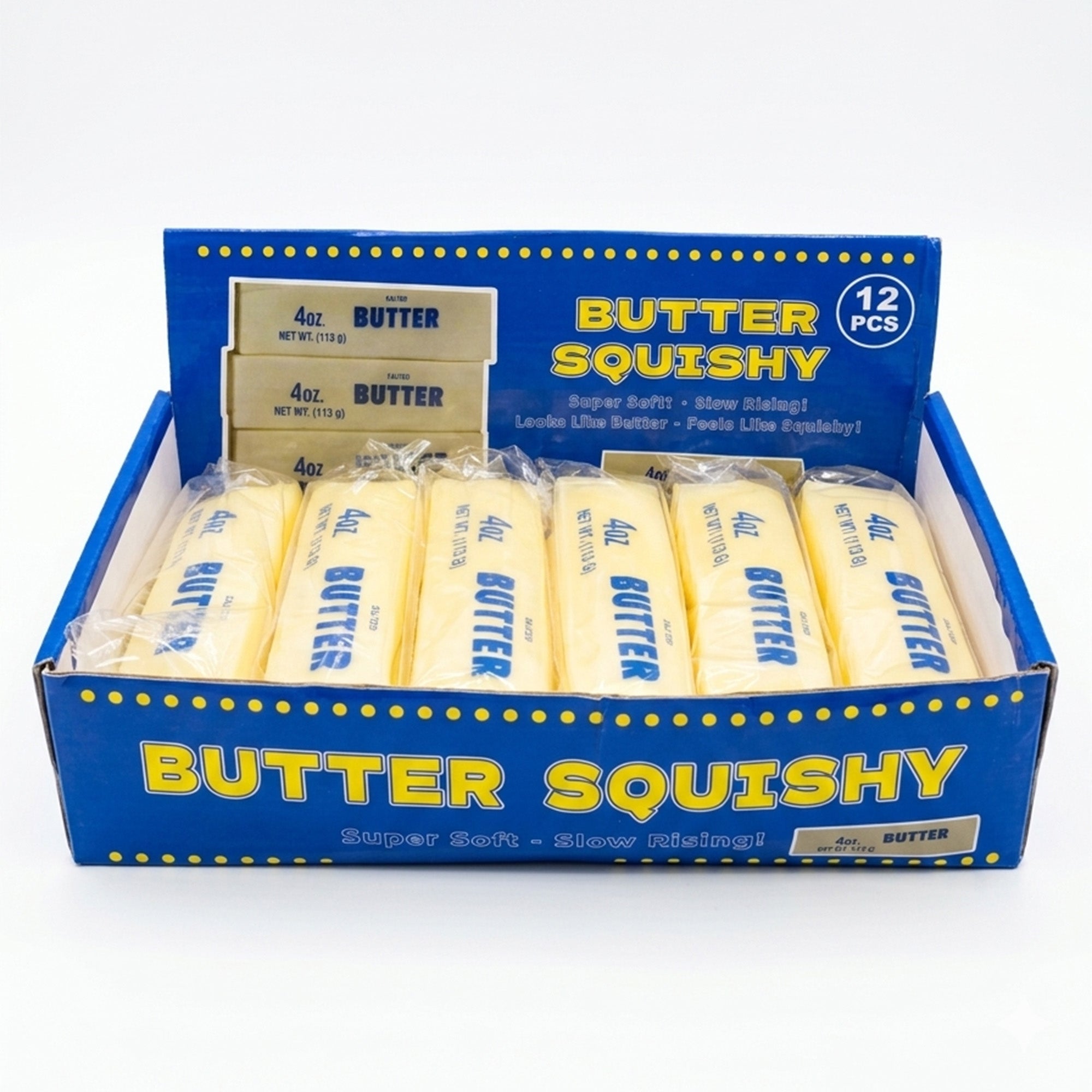 Butter Squishy - 12 pieces/Display 6 Displays/Case