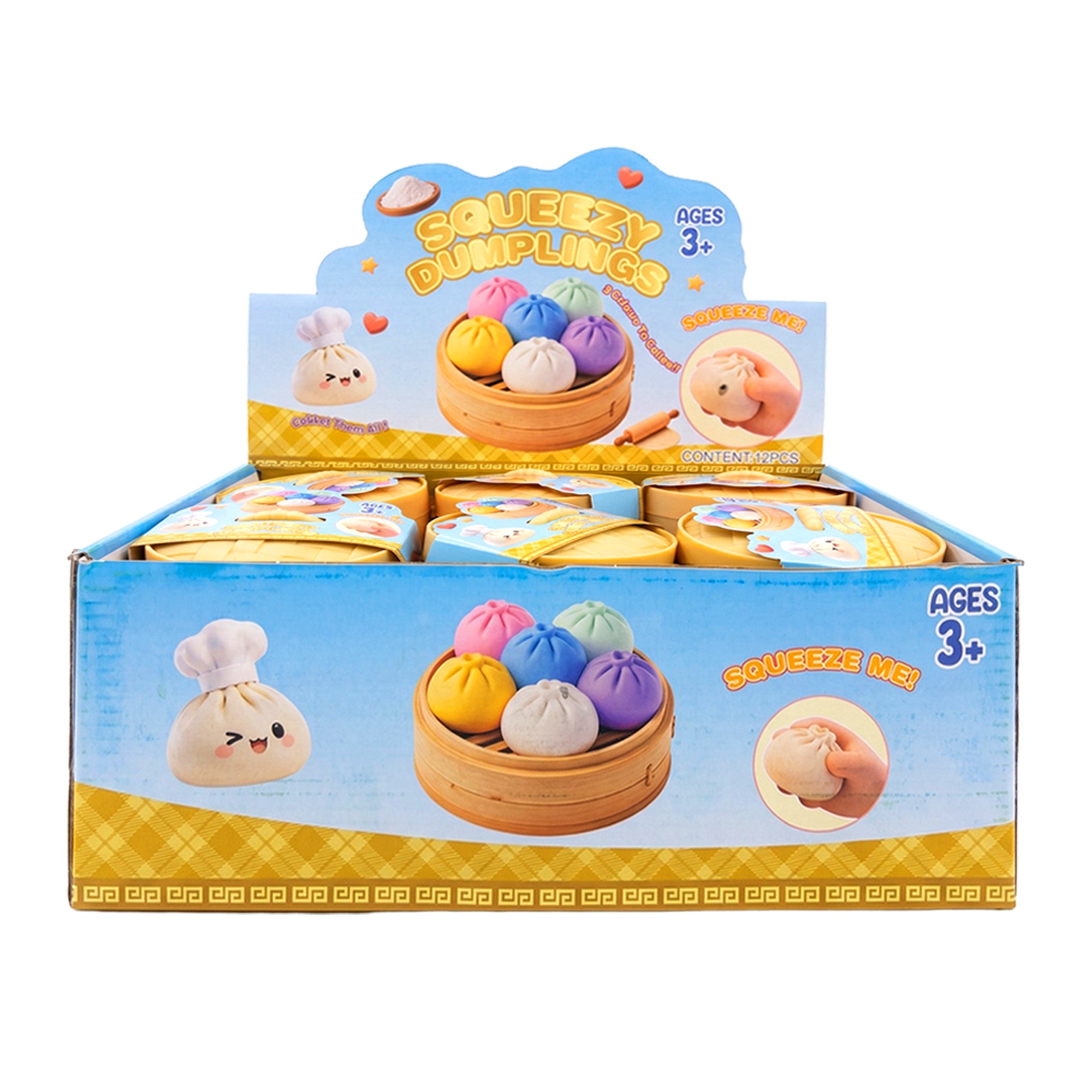Glitter Dumpling Squishy – Mystery Sensory Toy