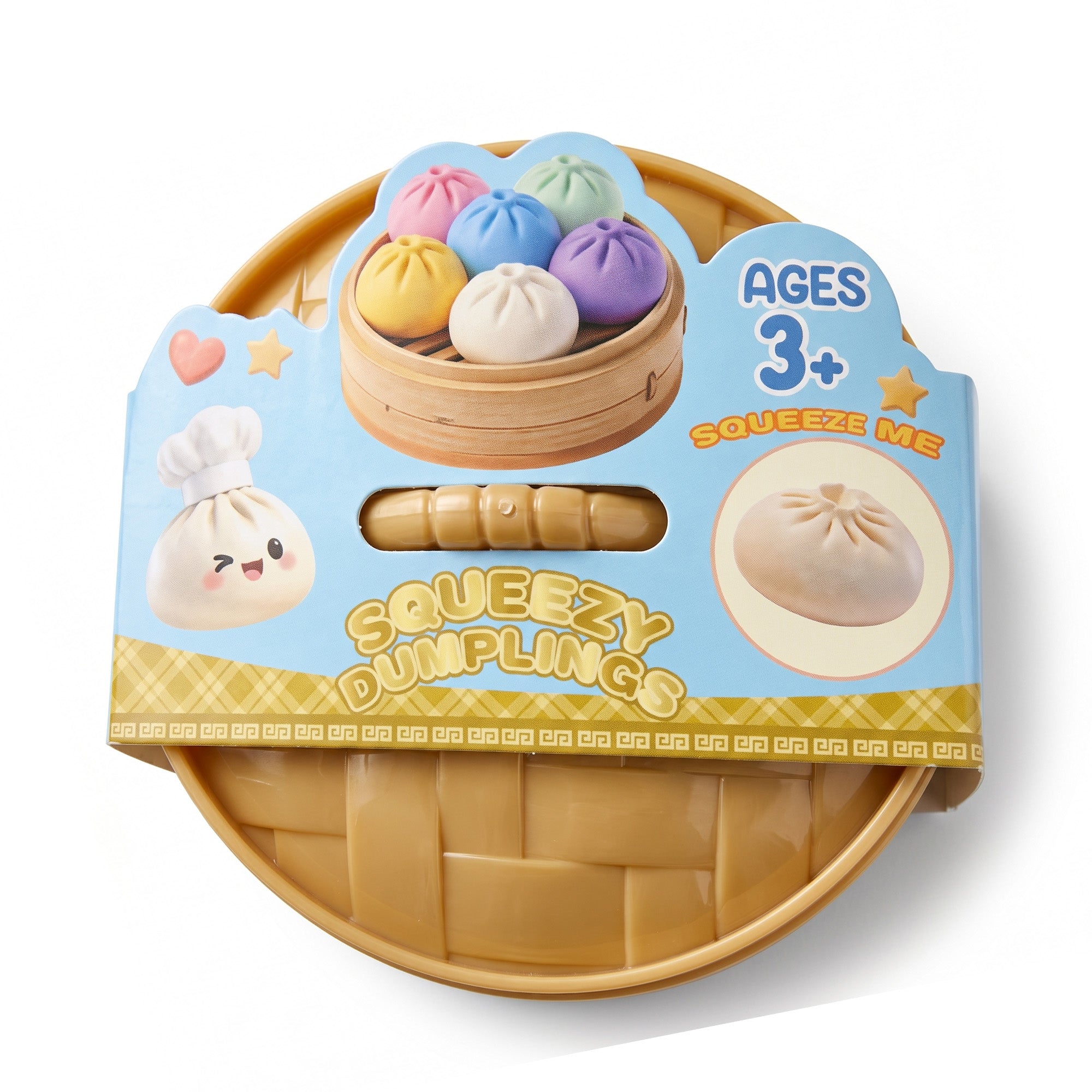 Glitter Dumpling Squishy – Mystery Sensory Toy