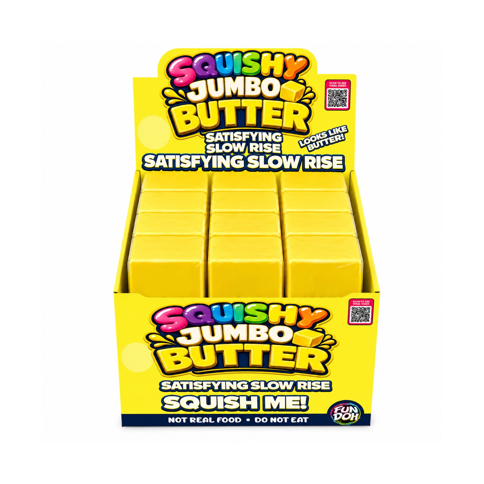 Big Butter Squishy – Jumbo Slow-Rise Squeeze Toy