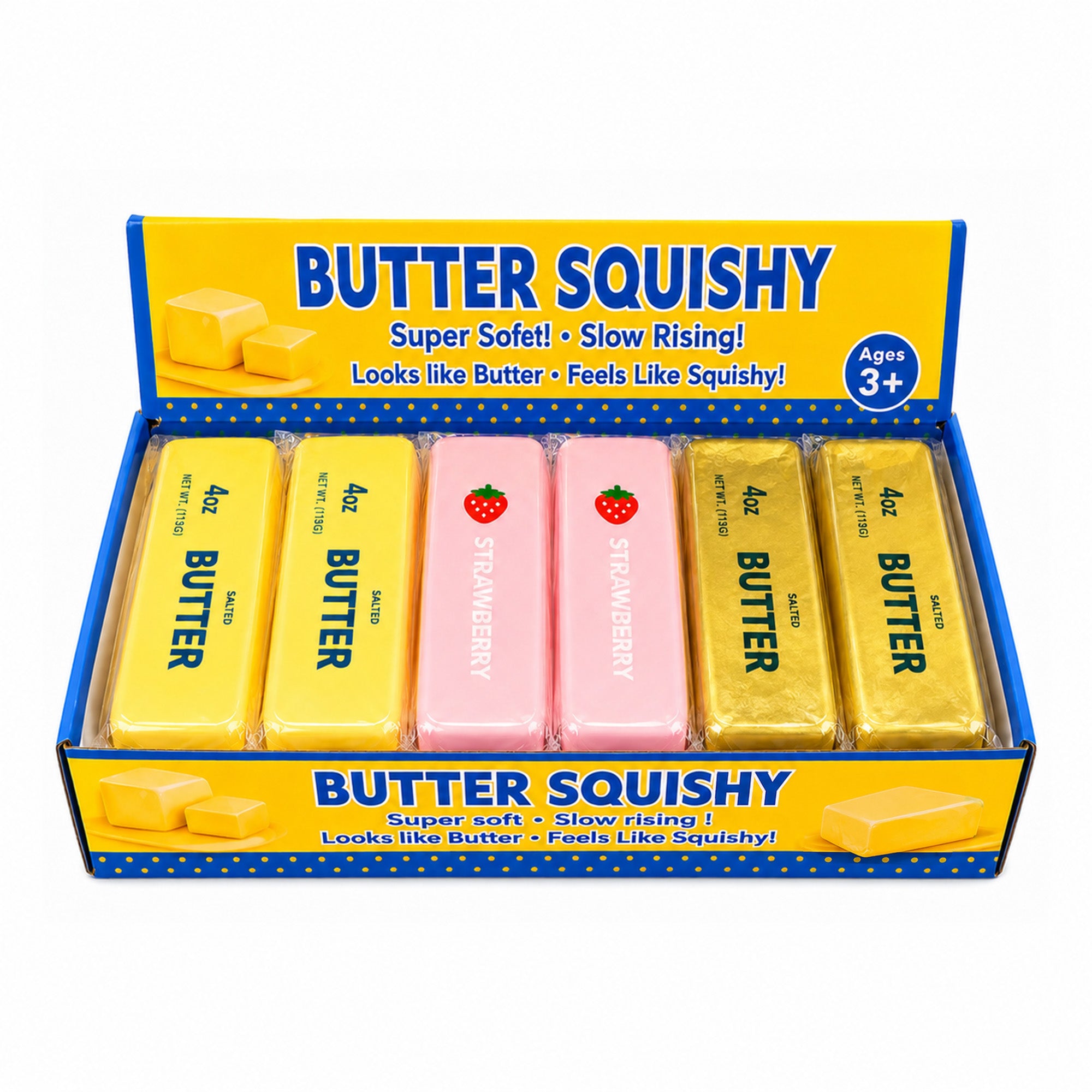 Butter Stick Squishy – Slow Rising Sensory Squeeze Toy
