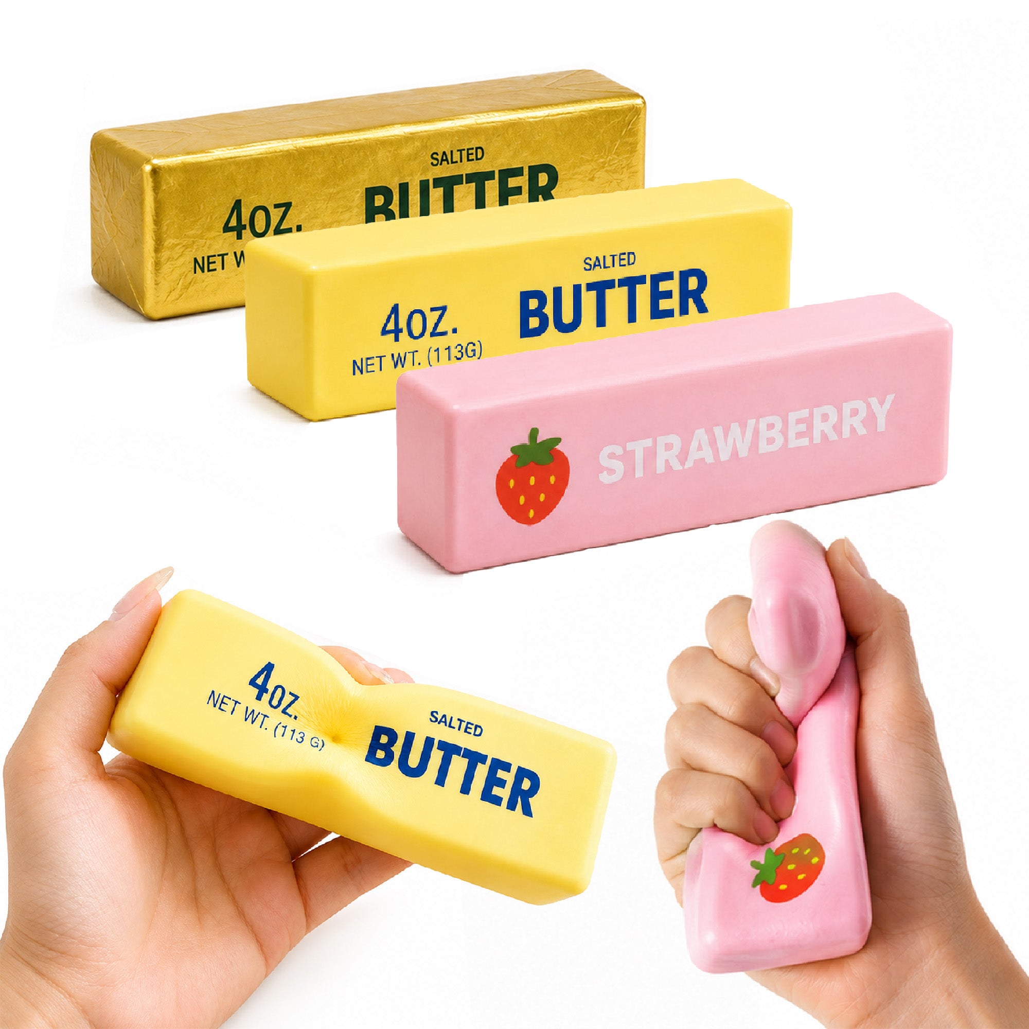 Butter Stick Squishy – Slow Rising Sensory Squeeze Toy