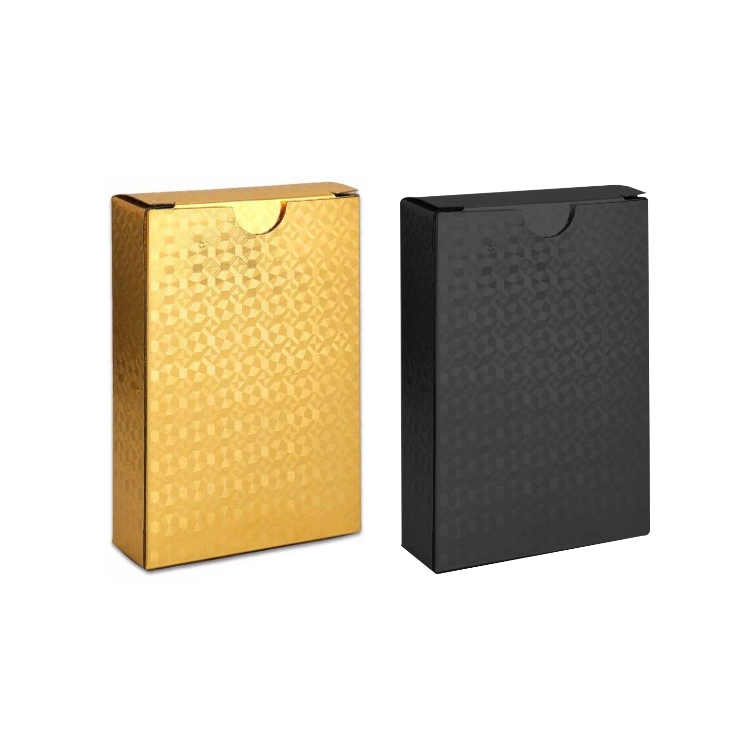 Luxurious Gold and Diamond Playing Cards