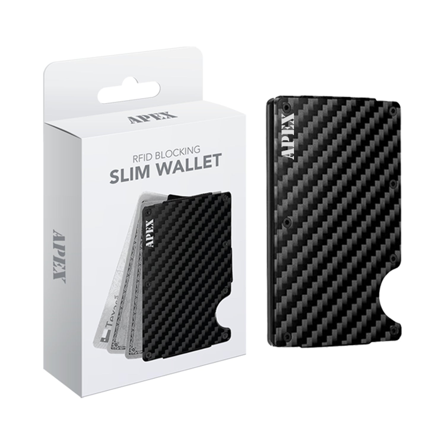 RFID Blocking Minimalist Scratch Resistant Slim Credit Card
