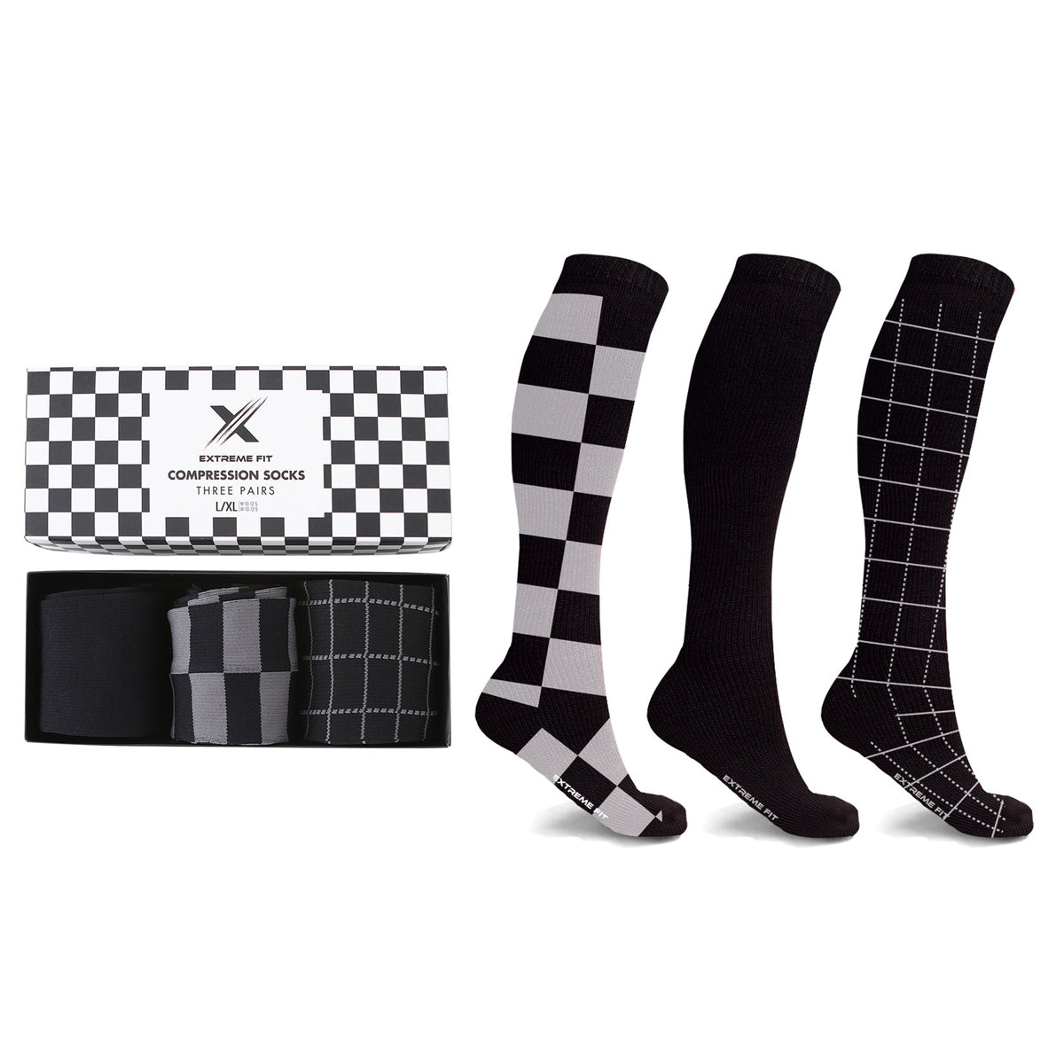 Perfect Gift Compression Socks (3-Pairs)